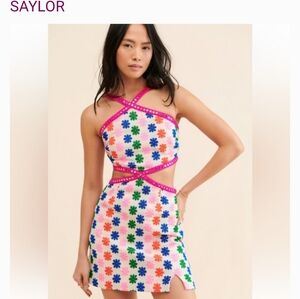 Saylor marta cutout dress size xs